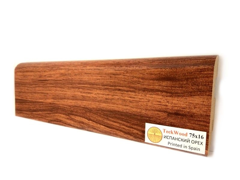 Плинтус TeckWood Испанский Орех (75)