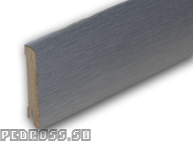 Плинтус Pedross 70х15 Алюминий Светлый (фольгированный)