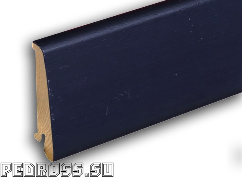 Плинтус Pedross 80х16  Дуб Чёрный