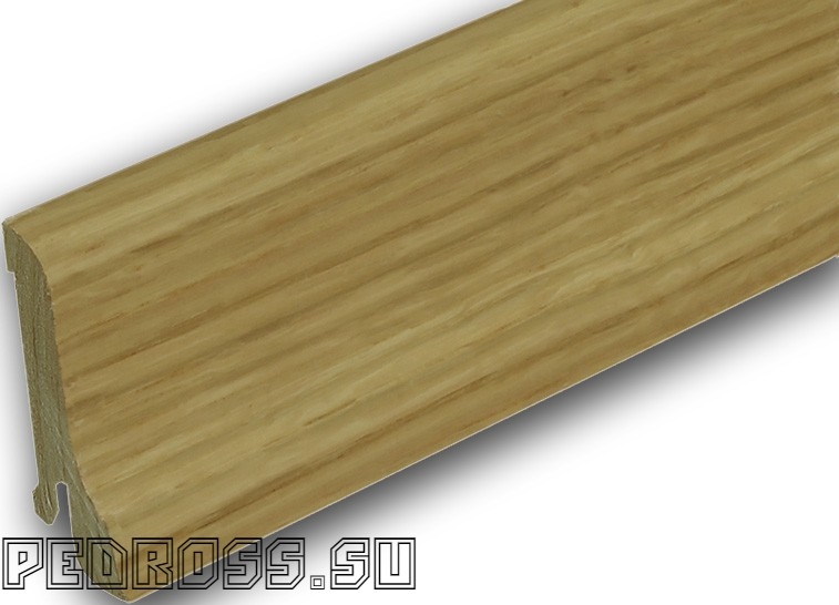 Плинтус Pedross 60х22 Дуб без покрытия (под тонировку)