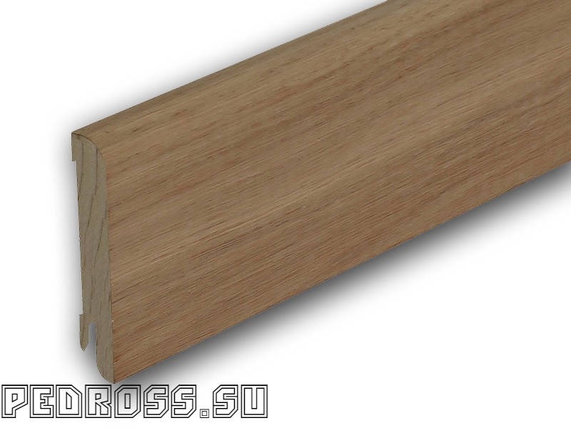 Плинтус Pedross 70х15 Дуб без покрытия (под тонировку)