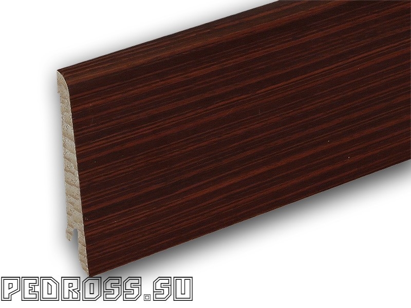 Плинтус Pedross 80х16  Венге Полосатый