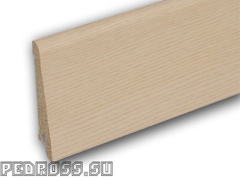 Плинтус Pedross 80х16  Ясень Беленый