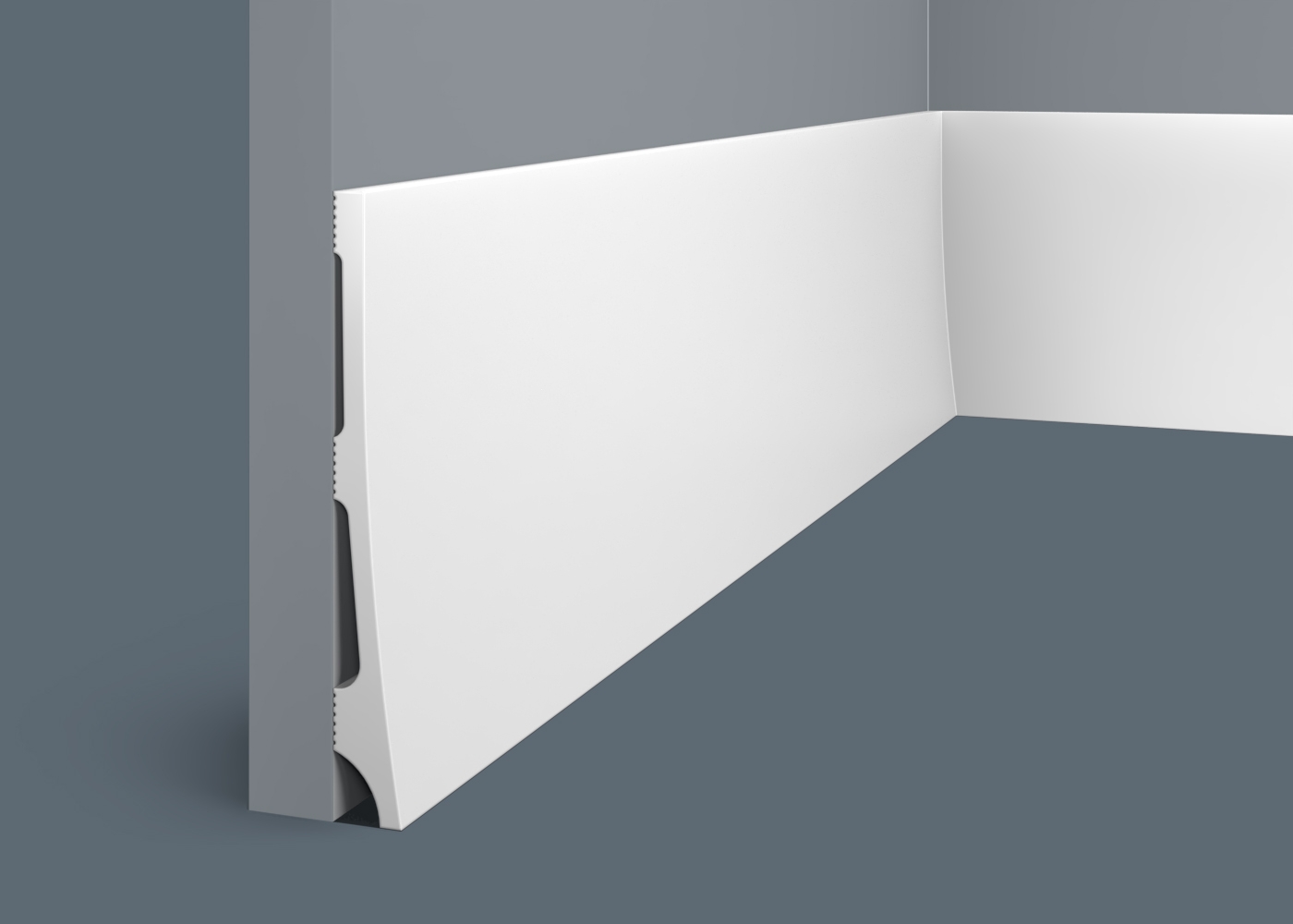 Плинтус Cosca Decor Ecopolimer PX040