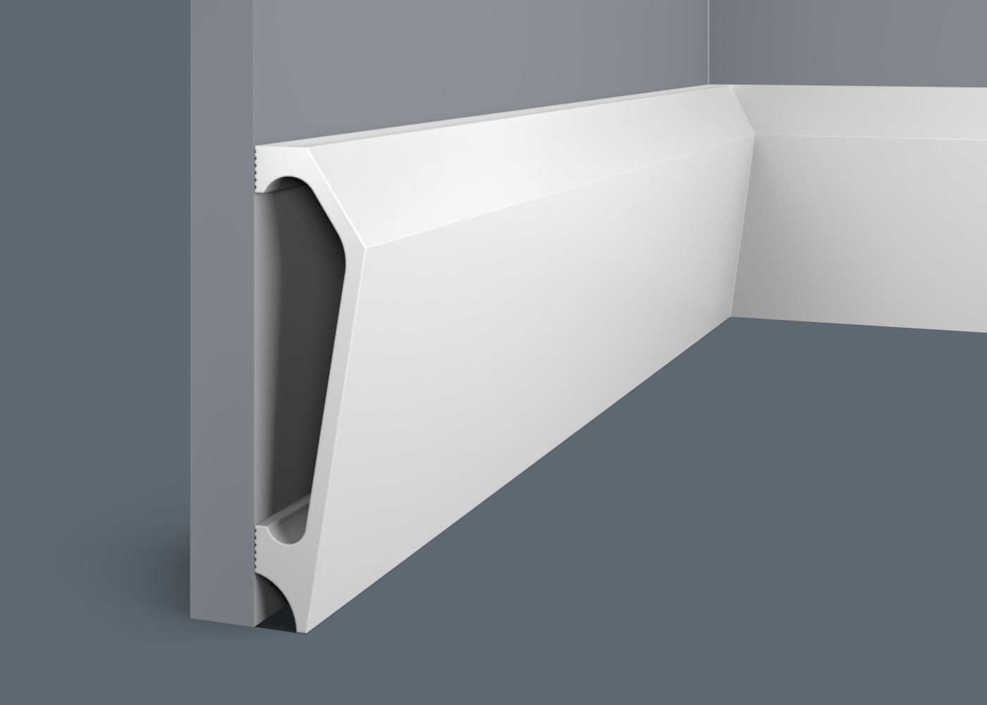 Плинтус Cosca Decor Ecopolimer PX041