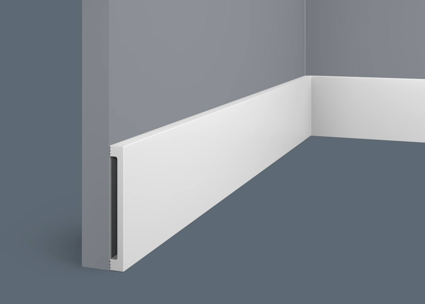 Плинтус Cosca Decor Ecopolimer PX058