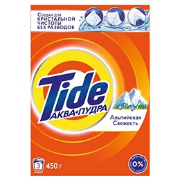 Порошок стиральный автомат Tide 450 г (отдушки в ассортименте)