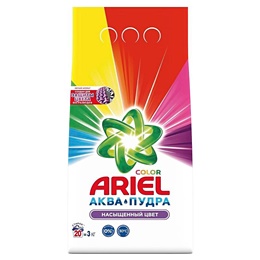 Порошок стиральный автомат Ariel Color 3 кг (отдушки в ассортименте)