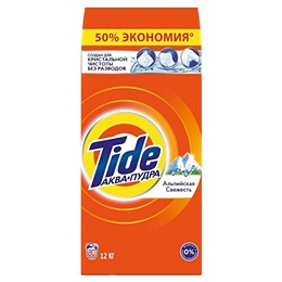 Порошок стиральный автомат Tide Альпийская свежесть 12 кг