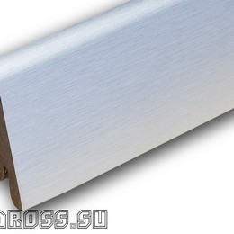 Плинтус Pedross 60х15 Алюминий Светлый (фольгированный)