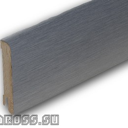 Плинтус Pedross 70х15 Алюминий Светлый (фольгированный)