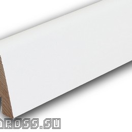 Плинтус Pedross 58х20 Белый Гладкий
