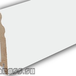 Плинтус Pedross 95х15 SEG 100 Белый Гладкий