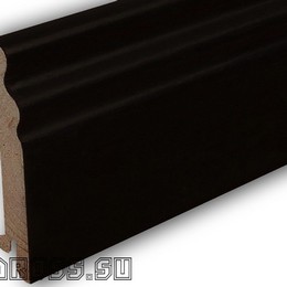Плинтус Pedross 95х15 SEG 100 Черный Матовый