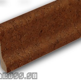 Плинтус Pedross 60х22 Пробка Коричневая
