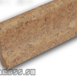 Плинтус Pedross 60х22 Пробка Кремовая