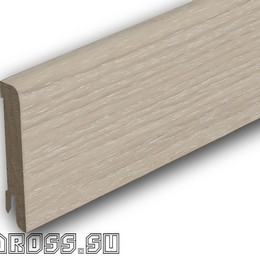 Плинтус Pedross 70х15 Дуб Выбеленный/Крем