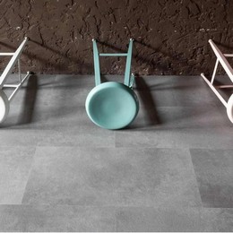 Кварцвиниловая плитка Vinilam Ceramo Цемент 61609 Glue