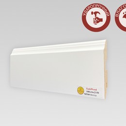 Плинтус TeckWood Белый Титан Вектор (100)